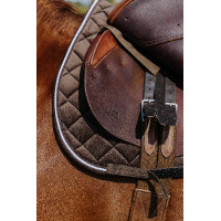 Zadeldek Riding World Velours Wit Zadeldek Riding World Velours Wit