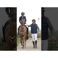 Mouwloze bodywarmer Alster HKM Olijfgroen