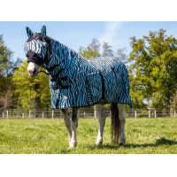 Zebra Aqua vliegenkleed HKM