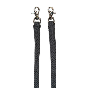 Ethologisch halster Strass met teugels / lijnen HKM Grijs / druif Ethologisch halster Strass met teugels / lijnen HKM Grijs / druif