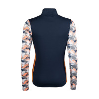 T-shirt techniek HKM Lyon Active lange mouwen Donkerblauw T-shirt techniek HKM Lyon Active lange mouwen Donkerblauw