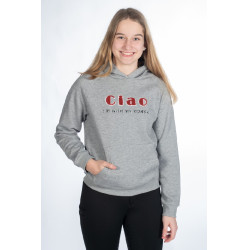 Hoody Ruby HKM Lichtgrijs / gemêleerd