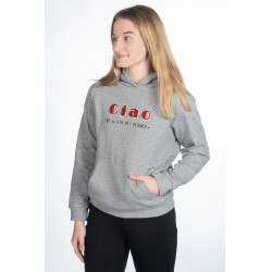 Hoody Ruby HKM Lichtgrijs / gemêleerd