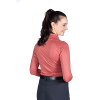 Functioneel T-shirt HKM Rosewood Allover Print Lichtgrijs