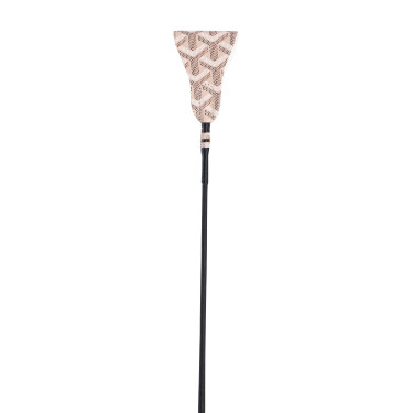 Springzweep Cravache Naomi HKM Beige / donkergrijs