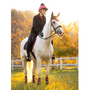 LeMieux Liberty fleecejasje Marine Marineblauw LeMieux Liberty fleecejasje Marine Marineblauw