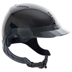 Naca Gravity TR Helm Glanzend zwart