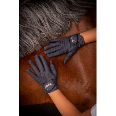 Handschoenen Eden by Pénélope Prisma Strass Zwart