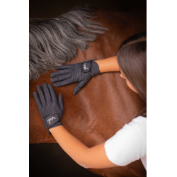 Handschoenen Eden by Pénélope Prisma Strass Marine Marineblauw