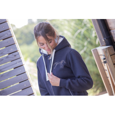 Sweater Pénélope Tressy Marine Marineblauw Sweater Pénélope Tressy Marine Marineblauw