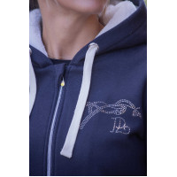 Sweater Pénélope Tressy Denim Blauw Sweater Pénélope Tressy Denim Blauw