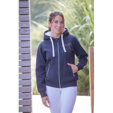 Sweater Pénélope Tressy Marine Marineblauw Sweater Pénélope Tressy Marine Marineblauw