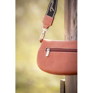 Heuptasje Pénélope Smile Cognac Bruin