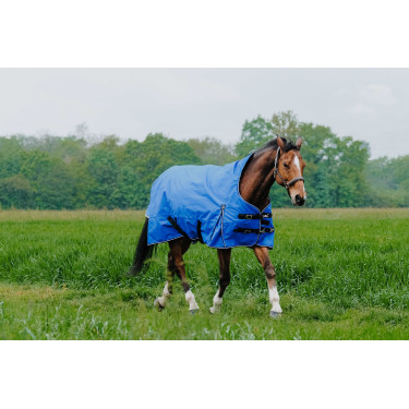 Equithème Tyrex Aisance 1200D High Neck deken Koningsblauw Equithème Tyrex Aisance 1200D High Neck deken Koningsblauw