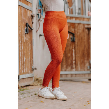 Legging Equithème Acacia Oranje