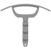 Warmtemes Ik hou van je Equithème Strass Grijs