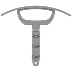 Warmtemes Ik hou van je Equithème Strass Grijs