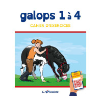 Cahier d'exercices galop 1 à 4 avec vidéos Lavauzelle Cahier d'exercices galop 1 à 4 avec vidéos Lavauzelle