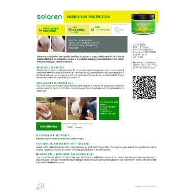 Zonbescherming Animaderm Solaren