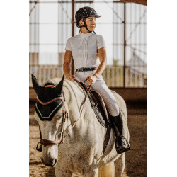 Polo Equithème Dorla Wit Polo Equithème Dorla Wit