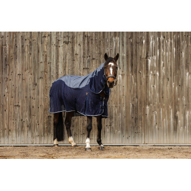 Unisex overhemd Equithème Marineblauw