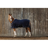 Equithème Micro mesh overhemd Marineblauw Equithème Micro mesh overhemd Marineblauw