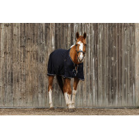 Equithème Micro mesh overhemd Marineblauw Equithème Micro mesh overhemd Marineblauw