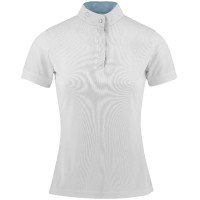 Polo mesh Equithème Betty Wit Polo mesh Equithème Betty Wit