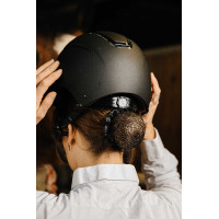 Haarnetje Equithème Shiny Zwart Haarnetje Equithème Shiny Zwart