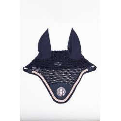 Paardenoorbescherming Harcour Suzette Marine / roze Blauw