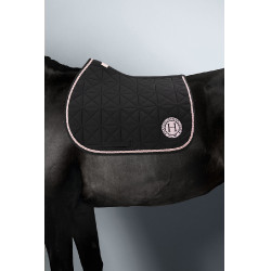 Harcour Suze zadeldek Zwart / roze