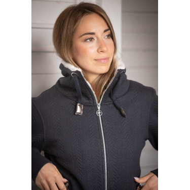 Sweatshirt Pénélope Laponia Marine Marineblauw