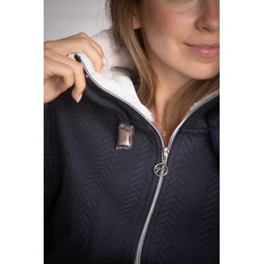 Sweatshirt Pénélope Laponia Marine Marineblauw
