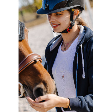 T-shirt Equithème Claire Wit
