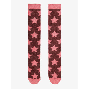 LeMieux Fluffies Sasha Star Sokken Damson Violet