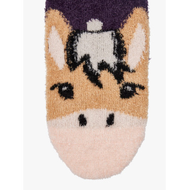 LeMieux Fluffy Character Sokken Fjord Violet LeMieux Fluffy Character Sokken Fjord Violet