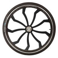 Sulky-Rad Finn-Tack Contender C6 28' (einzeln) Zwart Sulky-Rad Finn-Tack Contender C6 28' (einzeln) Zwart