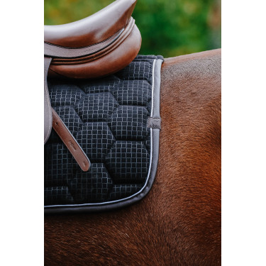 Zadeldek Equithème Quadri Zwart