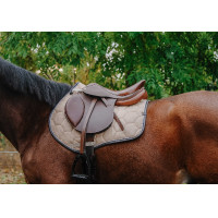 Zadeldek Equithème Quadri Beige Zadeldek Equithème Quadri Beige