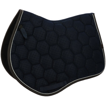 Zadeldek Equithème Quadri Marineblauw