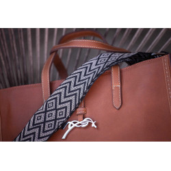 Handtas Pénélope Romane Cognac Bruin