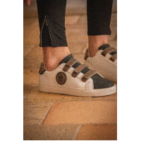 Sneackers Pénélope Galaxie Wit / zwart Sneackers Pénélope Galaxie Wit / zwart