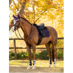 LeMieux Merino Loire Classic Dressuur Zadeldek Juniper Violet LeMieux Merino Loire Classic Dressuur Zadeldek Juniper Violet