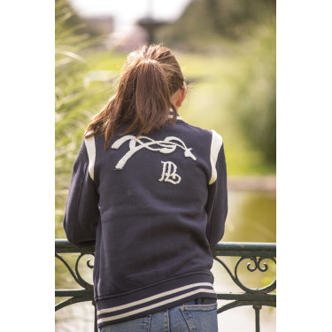 Sweat Pénélope University Marine / offwhite Marineblauw Sweat Pénélope University Marine / offwhite Marineblauw