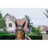 Vliegennetje Equithème Domino Blauw Vliegennetje Equithème Domino Blauw