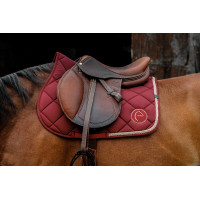 Zadeldek Equithème Badge 2.0 Marineblauw Zadeldek Equithème Badge 2.0 Marineblauw