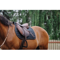 Zadeldoek Equithème Domino Blauw