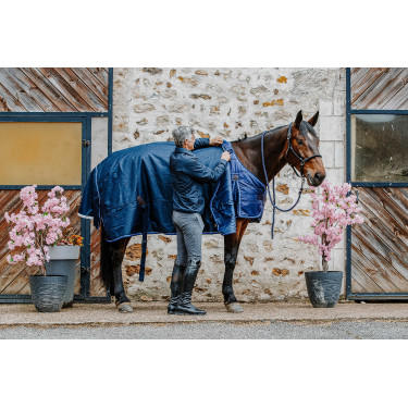 Onderdeken Equithème Classic Marineblauw Onderdeken Equithème Classic Marineblauw