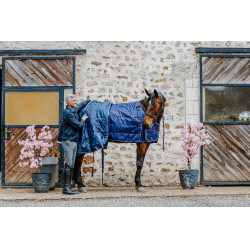 Onderdeken Equithème Classic Marineblauw Onderdeken Equithème Classic Marineblauw