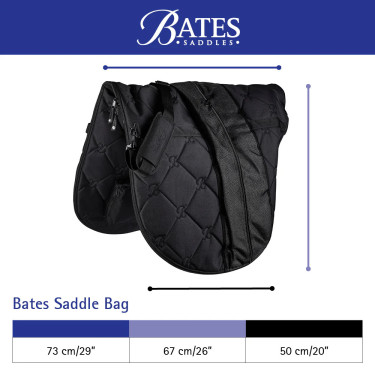 Zadeltas Bates Zwart Zadeltas Bates Zwart